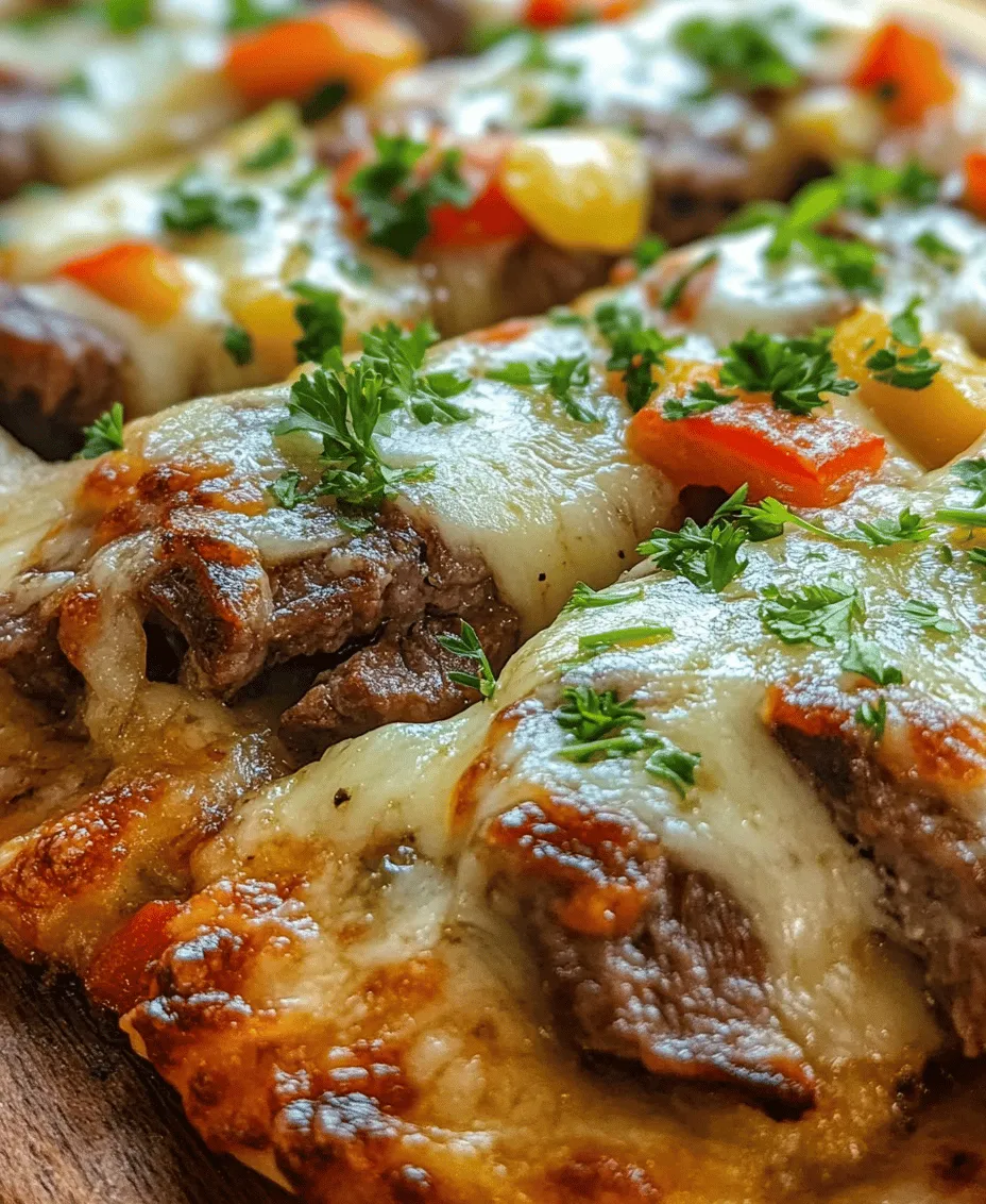 Imagine biting into a slice of pizza where the flavors of a classic Philly cheesesteak come alive in every mouthful. This is precisely what you get with Philly Cheesesteak Pizza Delight—a scrumptious marriage of two beloved comfort foods that have captured the hearts and appetites of many. This unique recipe combines the savory, meaty goodness of the Philly cheesesteak with the comforting, cheesy, and crispy elements of pizza, creating a dish that is not only delicious but also incredibly easy to prepare.
