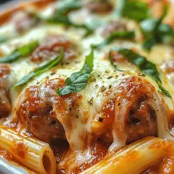 Dump and Bake Meatball Casserole: A One-Dish Wonder for Busy Families