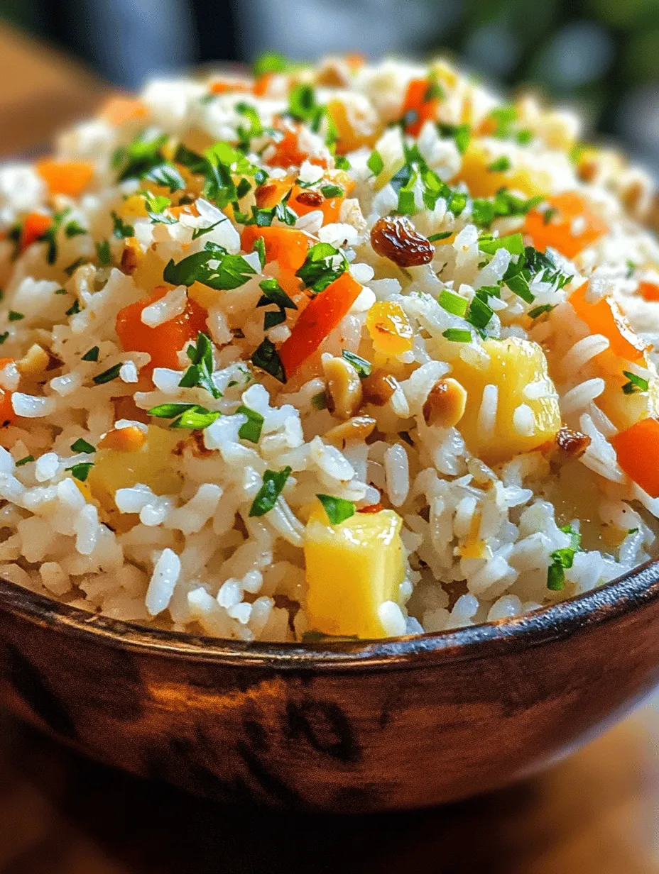 Hawaiian Luau Rice Recipe: A Tropical Delight for Your Next Gathering