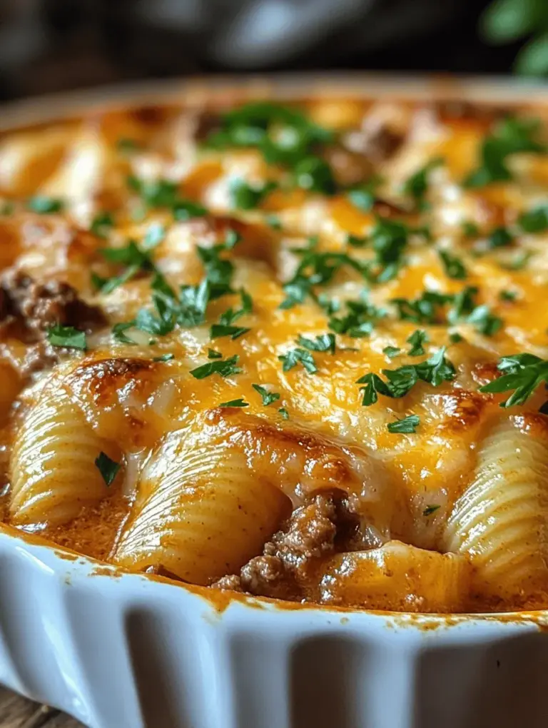 In today’s fast-paced world, finding a meal that strikes the perfect balance between quick preparation and comforting flavors can feel like an elusive quest. That’s where the Easy Creamy Beef and Pasta Shells recipe comes into play. This dish encapsulates the essence of a hearty, soul-soothing meal that is both delightful and simple to prepare, making it a go-to for busy weeknights. With its creamy texture and savory flavors, it has quickly become a cherished favorite among families looking for a wholesome dinner option.
