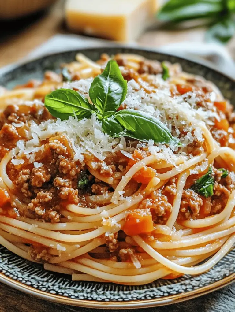 Spaghetti Bolognese is more than just a meal; it’s a culinary tradition that has transcended borders to become a beloved dish across the globe. Originating from the northern Italian city of Bologna, this hearty pasta dish boasts a rich, meaty sauce that beautifully clings to perfectly cooked spaghetti. The combination of flavors in Spaghetti Bolognese makes it a staple in Italian homes and restaurants, celebrated for its comforting essence and satisfying taste.