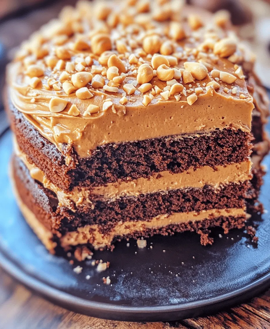 Indulging in a slice of cake is one of life’s greatest pleasures, and the <strong>Nutty Bliss Peanut Butter Layer Cake</strong> takes this joy to a whole new level. This decadent dessert is not just a treat for the taste buds; it’s an experience that combines rich flavors, delightful textures, and a visual appeal that’s perfect for any celebration. Whether you’re hosting a birthday party, a family gathering, or simply want to treat yourself, this cake is sure to impress.” /></p>
</p>
<h3>Creating the Perfect Frosting</h3>
</p>
<p>To elevate the Nutty Bliss Peanut Butter Layer Cake, the frosting plays a pivotal role. Achieving a creamy and delicious peanut butter frosting can make or break your cake. Here’s how to create the perfect frosting that complements the cake layers beautifully.</p>
</p>
<h4>Breakdown of the Frosting Ingredients</h4>
</p>
<p>The ingredients for the frosting are simple yet effective, ensuring a rich and creamy texture. You will need:</p>
</p>
<p>– 1 cup creamy peanut butter</p>
<p>– 1 cup unsalted butter, softened to room temperature</p>
<p>– 4 cups powdered sugar</p>
<p>– 1/4 cup heavy cream</p>
<p>– 1 teaspoon vanilla extract</p>
<p>– A pinch of salt</p>
</p>
<p>Each ingredient serves a purpose: the peanut butter provides that signature flavor, the butter adds creaminess, and the heavy cream helps achieve the desired consistency.</p>
</p>
<h4>Importance of Heavy Cream and Its Whipping Technique</h4>
</p>
<p>Heavy cream is crucial for achieving a light and fluffy frosting. When whipping the cream, it’s essential to use chilled equipment—chilling the bowl and beaters in the freezer for about 15 minutes before use can significantly improve volume. Start by combining the softened butter and peanut butter in a mixing bowl, whipping them together until smooth and creamy. Gradually add the powdered sugar, mixing on low speed to prevent a sugar cloud. Then, incorporate the heavy cream and vanilla extract, increasing the mixer speed to high. Whip until the frosting is light and fluffy, which should take about 3-5 minutes.</p>
</p>
<h4>How to Achieve the Perfect Peanut Butter Frosting Consistency</h4>
</p>
<p>The consistency of your frosting should be spreadable yet firm enough to hold its shape. If your frosting is too thick, add a little more heavy cream, one tablespoon at a time, until you reach the desired consistency. Conversely, if it’s too thin, add more powdered sugar incrementally. The ideal frosting should be able to hold peaks when dropped from a spatula but still be easy to spread on your cake layers.</p>
</p>
<h4>Tips for Layering and Frosting the Cake for a Professional Finish</h4>
</p>
<p>Once your frosting is ready, it’s time to layer the cake. Begin by placing the first layer of cake on a cake board or plate. Spread an even layer of frosting on top, ensuring you reach the edges. For a professional finish, use an offset spatula to create a smooth layer. Repeat this process with the remaining layers. Once all layers are stacked with frosting in between, apply a thin “crumb coat” around the entire cake, sealing in any stray crumbs. Chill the cake for about 30 minutes to set the crumb coat. After chilling, apply a thicker layer of frosting, smoothing it out with a bench scraper for a clean, polished look.</p>
</p>
<h3>Layering and Presentation Techniques</h3>
</p>
<p>To make your Nutty Bliss Peanut Butter Layer Cake not only taste amazing but look stunning, follow these layering and presentation techniques.</p>
</p>
<h4>Tips for Stacking Layers Without Collapsing</h4>
</p>
<p>When stacking layers, ensure each layer is level. You can use a serrated knife to trim the tops of the cake layers if they are domed. Place a dollop of frosting on the serving plate before setting the first layer down, which helps to secure it in place. It’s also advisable to chill the layers slightly before stacking, as this firms them up and reduces the risk of collapsing.</p>
</p>
<h4>Techniques for Applying Frosting Smoothly</h4>
</p>
<p>For a smooth frosting application, use a bench scraper or an offset spatula. Start by applying a generous amount of frosting to the top layer, then work your way down the sides. Hold the scraper perpendicular to the surface, rotating your turntable as you apply pressure to create an even layer. For a rustic look, you can leave the frosting textured with the spatula, but for a more polished finish, smooth it out as much as possible.</p>
</p>
<h4>Creative Ideas for Garnishing with Chopped Peanuts and Presentation</h4>
</p>
<p>Garnishing is key to creating an eye-catching presentation. Once your cake is frosted, consider sprinkling chopped peanuts on top for added texture and flavor. You can also drizzle some melted chocolate or caramel sauce over the top for an extra touch of decadence. For a stunning display, place a few whole peanuts or chocolate-covered peanuts around the base of the cake, or use edible flowers for a pop of color.</p>
</p>
<h3>Serving Suggestions and Pairings</h3>
</p>
<p>The Nutty Bliss Peanut Butter Layer Cake is not just delicious; it’s also versatile in terms of occasions and pairings.</p>
</p>
<h4>Ideal Occasions for Serving Nutty Bliss Peanut Butter Layer Cake</h4>
</p>
<p>This cake is perfect for birthdays, anniversaries, and family gatherings. It’s also a fantastic dessert for potlucks or as a surprise treat for loved ones. The combination of flavors makes it suitable for both casual get-togethers and more formal celebrations alike.</p>
</p>
<h4>Beverage Pairings: Coffee, Milk, and Dessert Wines</h4>
</p>
<p>When it comes to pairing beverages with your Nutty Bliss Peanut Butter Layer Cake, coffee is a classic choice. The bitterness of coffee beautifully complements the sweetness of the cake. Alternatively, a tall glass of cold milk can elevate the peanut butter flavor while providing a satisfying contrast. For those looking to indulge further, consider pairing the cake with a dessert wine, such as a sweet Riesling or a rich Port, which can enhance the flavors of the cake.</p>
</p>
<h4>How to Store Leftovers and Maintain Freshness</h4>
</p>
<p>If you find yourself with leftover cake (though it’s hard to resist the temptation to eat it all), storing it properly is key to maintaining its freshness. Cover the cake with plastic wrap or place it in an airtight container to prevent it from drying out. The cake can be stored at room temperature for up to three days or in the refrigerator for up to a week. If frozen, wrap it tightly in plastic wrap and then in foil. It can be stored in the freezer for up to three months. When ready to enjoy, simply thaw in the refrigerator overnight.</p>
</p>
<h3>Nutritional Information</h3>
</p>
<p>As with any indulgent dessert, it’s important to be aware of the nutritional content. Each slice of Nutty Bliss Peanut Butter Layer Cake contains approximately:</p>
</p>
<p>– Calories: 450</p>
<p>– Total Fat: 25g</p>
<p>– Saturated Fat: 12g</p>
<p>– Cholesterol: 40mg</p>
<p>– Sodium: 200mg</p>
<p>– Total Carbohydrates: 54g</p>
<p>– Dietary Fiber: 2g</p>
<p>– Sugars: 35g</p>
<p>– Protein: 6g</p>
</p>
<h4>Discussion on Indulgence and Moderation in Desserts</h4>
</p>
<p>While this cake is definitely a treat, moderation is key. Enjoying a slice of Nutty Bliss Peanut Butter Layer Cake can be a delightful way to celebrate special occasions or simply reward yourself after a long week. Remember that desserts can be part of a balanced diet when enjoyed in moderation. Savor each bite, appreciating the flavors and textures, rather than rushing through your dessert.</p>
</p>
<h3>Conclusion</h3>
</p>
<p>Making and sharing the Nutty Bliss Peanut Butter Layer Cake is an experience filled with joy and satisfaction. The combination of moist layers, rich peanut butter frosting, and delightful garnishes creates a dessert that is sure to impress family and friends alike. Each bite offers a unique flavor profile characterized by the nutty richness of peanut butter balanced with a sweet, creamy frosting.</p>
</p>
<p>This cake isn’t just about indulgence; it’s about creating memories around the table, celebrating life’s special moments, and sharing a piece of happiness with loved ones. So, gather your ingredients, unleash your inner baker, and try this recipe for a truly delightful dessert experience that will leave everyone asking for seconds. Your kitchen will soon become the hub of laughter and joy, thanks to this Nutty Bliss Peanut Butter Layer Cake.</p>
</div>