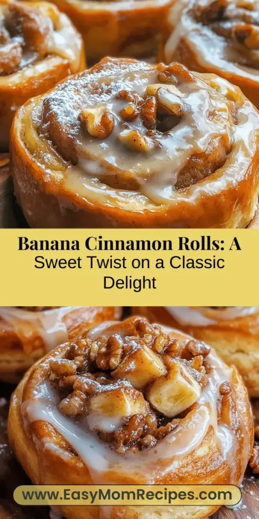 Discover the delightful combination of banana and cinnamon in this easy recipe for banana cinnamon rolls. This innovative twist on a classic treat brings together the sweetness of ripe bananas and the warm spice of cinnamon, creating fluffy, tender rolls that are perfect for breakfast, brunch, or dessert. Whether you’re a baking novice or a seasoned pro, this simple recipe is sure to impress family and friends. Experience the joy of baking with these scrumptious rolls, and enjoy the comforting aromas that fill your kitchen.