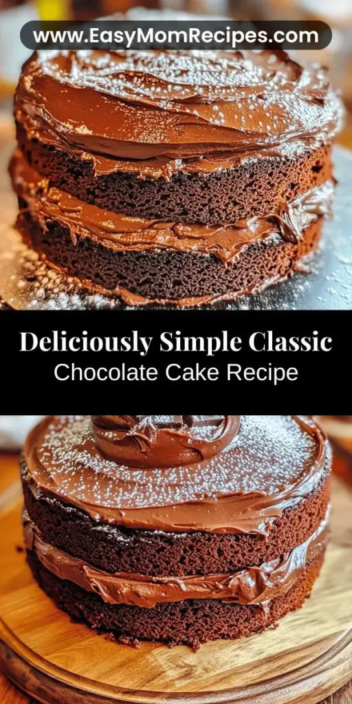 Discover the magic of the classic chocolate cake, a timeless dessert that brings joy to any occasion. With its rich, moist texture and deep chocolate flavor, this cake is perfect for birthdays, anniversaries, or just a sweet treat after a long day. Simple to make with everyday ingredients, the process of baking this dessert is as rewarding as enjoying the final slice. Learn the tips and tricks to create a stunning chocolate cake that will impress friends and family alike!