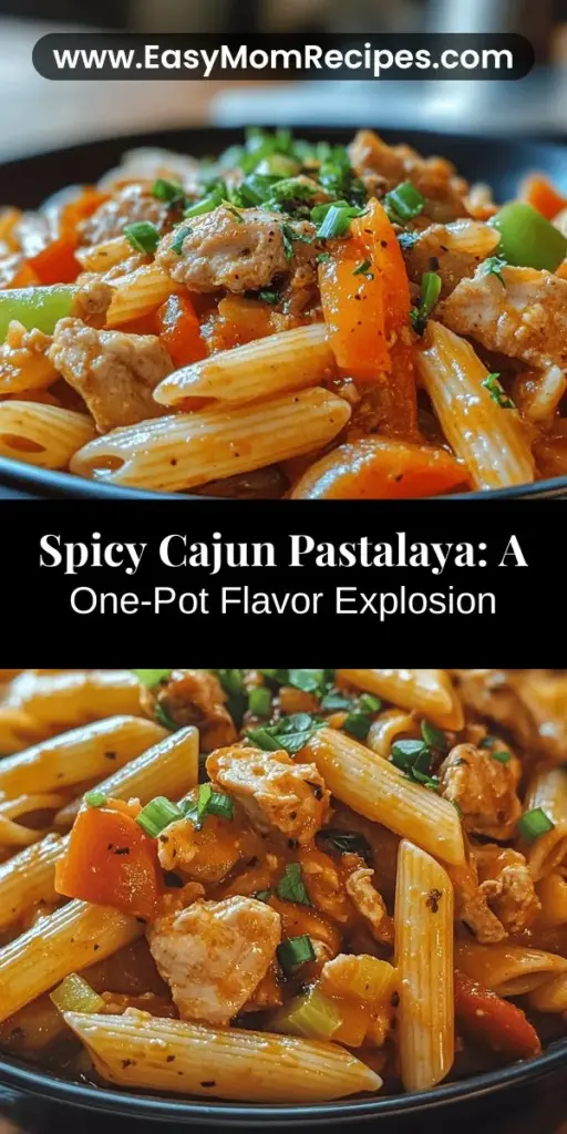 Discover the vibrant world of Cajun cuisine with Spicy Cajun Pastalaya Delight! This one-pot meal combines smoked sausage, tender chicken, and the holy trinity of vegetables for a dish that's bursting with flavor. Perfect for family dinners or gatherings, it’s easy to prepare, catering to cooks of all levels. Dive into the rich culinary traditions of Louisiana and bring a touch of spice and comfort to your table with this exquisite recipe. Enjoy a satisfying and hearty meal that everyone will love!