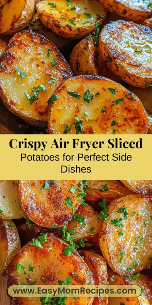 Discover the delightful crunch of Crispy Air Fryer Sliced Potatoes, a fantastic side dish that brings flavor and nutrition to your meals. Learn how to select the best russet potatoes and season them to perfection with a blend of spices and olive oil. This comprehensive guide walks you through the air frying process, ensuring golden-brown results every time. Versatile and healthy, this dish pairs beautifully with various main courses or can be enjoyed as a satisfying snack.