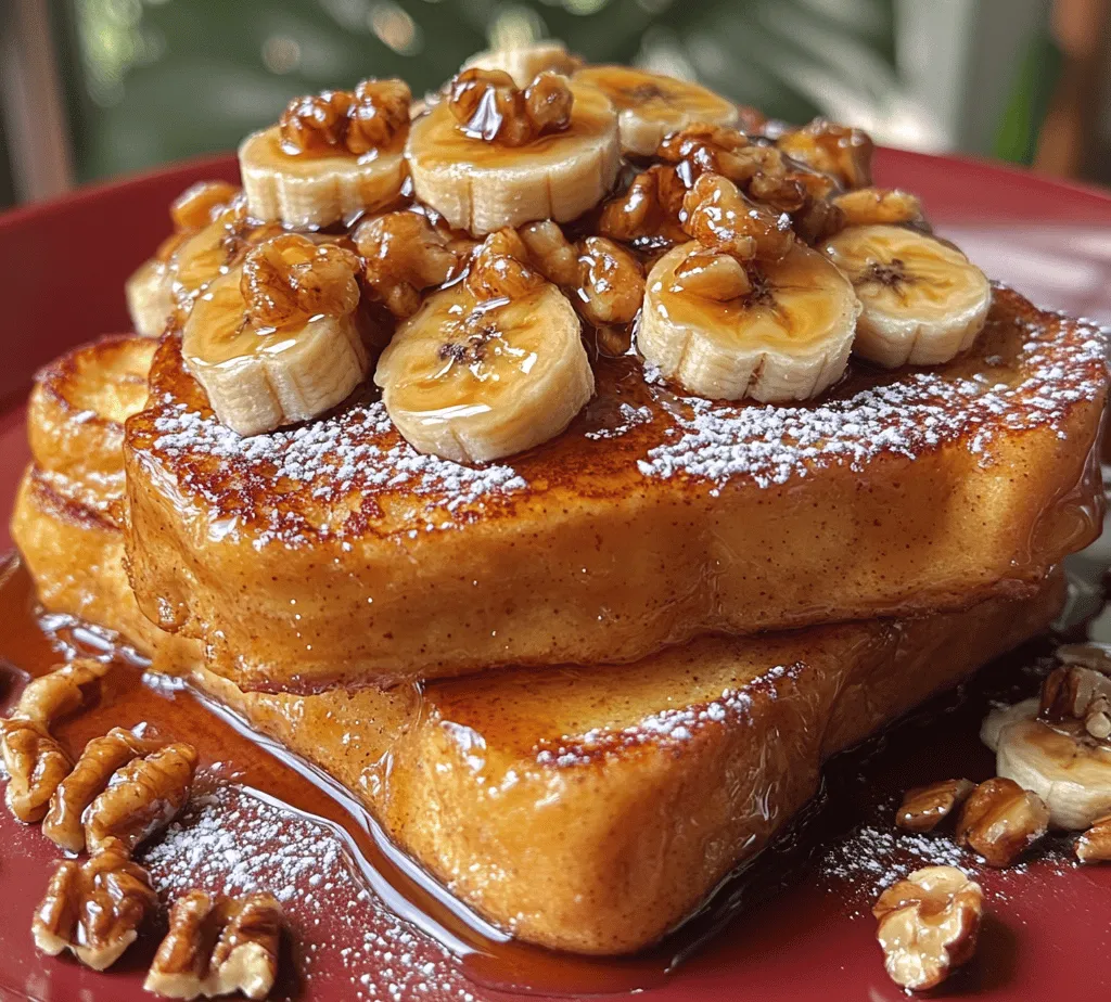 Breakfast and brunch hold a special place in the hearts of many food enthusiasts, often serving as the perfect opportunity to indulge in delightful dishes that start the day on a high note. Among the myriad options available, Caramelized Banana French Toast stands out as an indulgent treat that beautifully combines flavor, texture, and a touch of luxury. This dish not only satisfies the palate but also presents a feast for the eyes, making it an ideal centerpiece for weekend brunch gatherings or a special breakfast surprise.