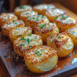 If you're looking to elevate your side dish game or find a new savory snack that will impress your friends and family, look no further than Crackling Parmesan Crusted Potatoes. This delightful dish combines the crispy texture of a perfectly baked potato with the rich, umami flavors of Parmesan cheese. Each bite offers a satisfying crunch, making these potatoes an irresistible addition to any meal.