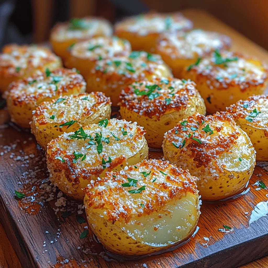 If you're looking to elevate your side dish game or find a new savory snack that will impress your friends and family, look no further than Crackling Parmesan Crusted Potatoes. This delightful dish combines the crispy texture of a perfectly baked potato with the rich, umami flavors of Parmesan cheese. Each bite offers a satisfying crunch, making these potatoes an irresistible addition to any meal.