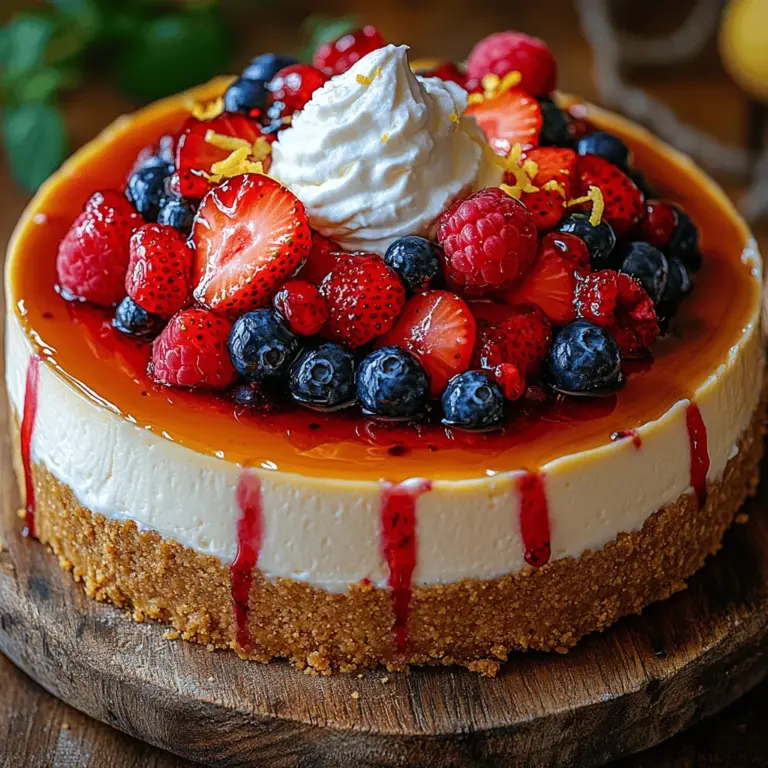 Cheesecake has long been a favorite dessert for many, celebrated for its rich, creamy texture and versatility in flavor. From classic New York-style to fruity variations, cheesecakes can be tailored to suit any palate and occasion. Whether served at a holiday gathering, a birthday celebration, or simply as a treat for yourself, cheesecake holds a special place in the hearts of dessert lovers everywhere.
