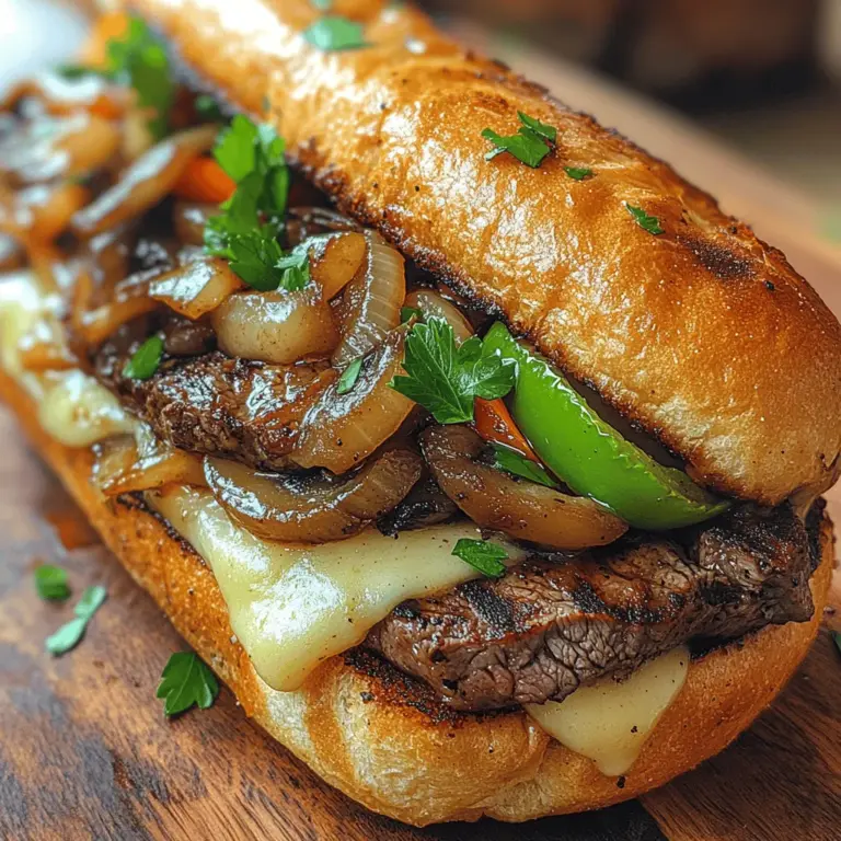 A classic Philly cheese steak sandwich is more than just a meal; it’s a culinary icon that embodies the hearty essence of American comfort food. Originating from the bustling streets of Philadelphia, this sandwich has captured the hearts and appetites of food lovers nationwide. In our quest to create the ultimate version of this beloved dish, we will add a delightful twist: savory mushrooms that will enhance its flavor and texture, taking this classic to new heights. Whether you are a seasoned chef or a home cook looking to impress, this guide will help you craft a delicious sandwich that will have your family and friends clamoring for seconds.