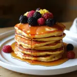 Pancakes are a beloved breakfast staple enjoyed by many around the world. Their versatility allows for a wide range of variations, from classic buttermilk pancakes to more adventurous flavors. Among the myriad of pancake recipes, fluffy ricotta lemon pancakes stand out as a delightful twist on this morning favorite. By incorporating creamy ricotta cheese and zesty lemon, these pancakes offer a unique combination of flavors and textures that elevate the traditional pancake experience.