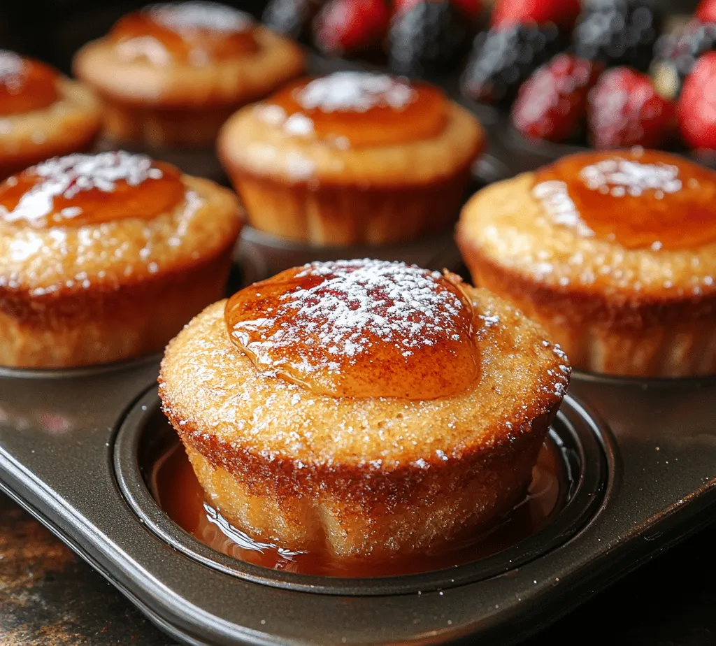 French toast is a beloved breakfast classic that has graced tables for generations. Its irresistible combination of crispy edges and a soft, custardy center makes it a favorite for family gatherings, brunches, and cozy weekends at home. Traditionally made by soaking slices of bread in an egg and milk mixture before frying them to golden perfection, French toast has inspired countless variations and adaptations. One such delightful twist on this classic recipe is the Fluffy French Toast Muffins, a fun and innovative take that transforms the beloved breakfast into an easy-to-make muffin format.