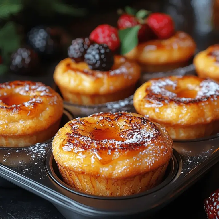 French toast is a beloved breakfast classic that has graced tables for generations. Its irresistible combination of crispy edges and a soft, custardy center makes it a favorite for family gatherings, brunches, and cozy weekends at home. Traditionally made by soaking slices of bread in an egg and milk mixture before frying them to golden perfection, French toast has inspired countless variations and adaptations. One such delightful twist on this classic recipe is the Fluffy French Toast Muffins, a fun and innovative take that transforms the beloved breakfast into an easy-to-make muffin format.