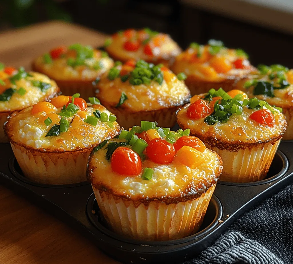 Eggs serve as the foundational ingredient in our Fluffy Cottage Cheese Egg Muffins. They are renowned for being an excellent source of high-quality protein, which is crucial for muscle repair and growth. Additionally, eggs contain a variety of essential nutrients, including B vitamins, riboflavin, and selenium. Consuming eggs in the morning can help keep you feeling full longer, reducing the likelihood of snacking before lunchtime.