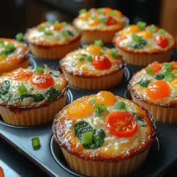 Eggs serve as the foundational ingredient in our Fluffy Cottage Cheese Egg Muffins. They are renowned for being an excellent source of high-quality protein, which is crucial for muscle repair and growth. Additionally, eggs contain a variety of essential nutrients, including B vitamins, riboflavin, and selenium. Consuming eggs in the morning can help keep you feeling full longer, reducing the likelihood of snacking before lunchtime.