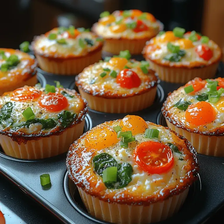 Eggs serve as the foundational ingredient in our Fluffy Cottage Cheese Egg Muffins. They are renowned for being an excellent source of high-quality protein, which is crucial for muscle repair and growth. Additionally, eggs contain a variety of essential nutrients, including B vitamins, riboflavin, and selenium. Consuming eggs in the morning can help keep you feeling full longer, reducing the likelihood of snacking before lunchtime.