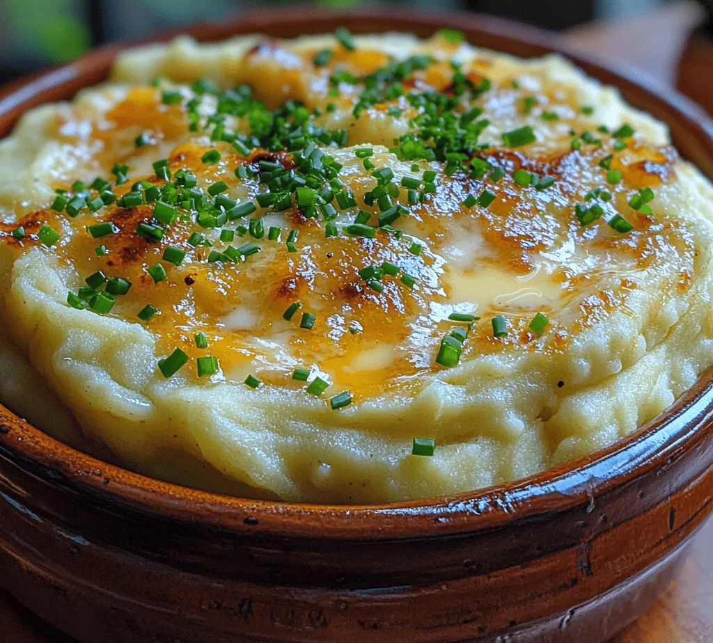 Mashed potatoes are an iconic comfort food that has warmed hearts and filled bellies for generations. Their creamy texture and rich flavor make them a staple side dish at family dinners, holiday feasts, and casual get-togethers alike. While traditional mashed potatoes are undoubtedly delicious, there’s always room for a little creativity in the kitchen. Enter the Garlicky Cheddar Bliss Mashed Potatoes — a delightful variation that elevates this classic dish to new heights with the addition of roasted garlic and sharp cheddar cheese.