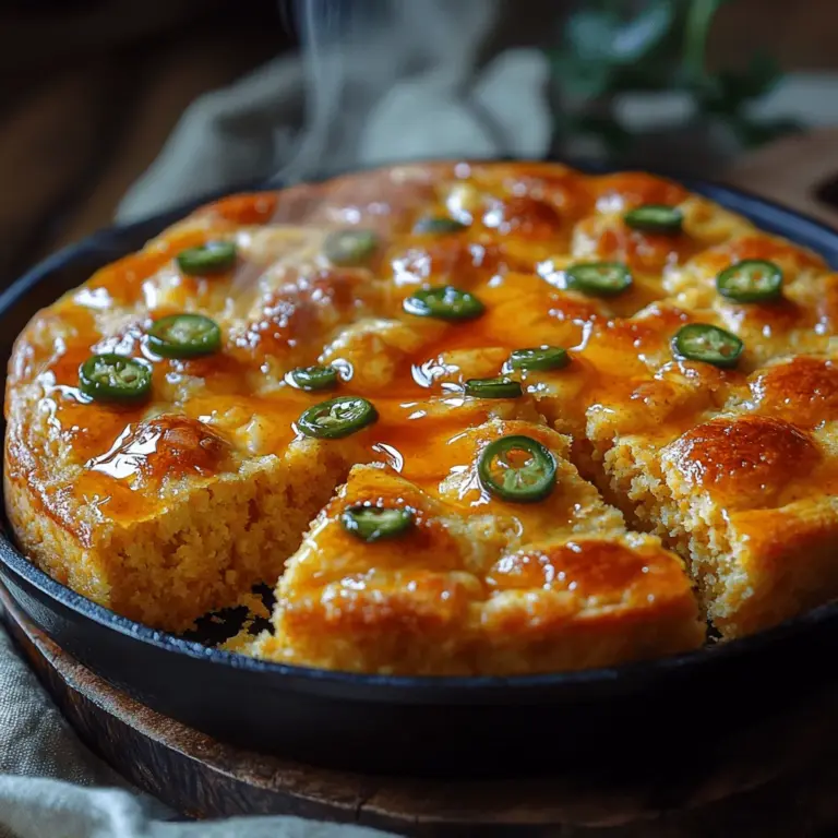To truly appreciate this Hot Honey Cheddar Cornbread, it's essential to understand the historical significance of cornbread in American cuisine. Cornbread has its roots in Native American cooking, where cornmeal was a staple ingredient. Over time, it evolved into a beloved dish in the Southern United States, with various regional adaptations. From the sweet, cake-like versions found in the Appalachian region to the dense, savory styles common in Louisiana, cornbread reflects the diverse culinary landscape of America.