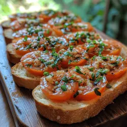 Tomato basil bruschetta is a classic Italian appetizer that brilliantly captures the essence of summer with its fresh and vibrant ingredients. Originating from the picturesque countryside of Italy, bruschetta is more than just a dish; it’s a celebration of seasonal produce and simple, wholesome flavors. This delightful starter features toasted bread topped with a medley of ripe tomatoes, fragrant basil, and a drizzle of olive oil, creating a symphony of tastes that transport you straight to an Italian terrace overlooking sun-kissed vineyards.