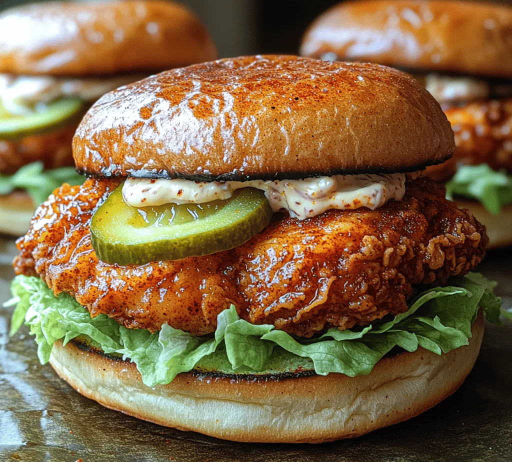 Welcome to the spicy and delectable realm of Nashville Hot Chicken Sandwiches, a dish that has transcended the borders of its Southern roots to capture the hearts (and taste buds) of food enthusiasts across the nation. This iconic Southern dish is renowned for its bold flavors, crispy texture, and the unique heat that sets it apart from other fried chicken offerings. If you’re craving a meal that embodies comfort and excitement, look no further than this homemade version of Nashville Hot Chicken Sandwiches.