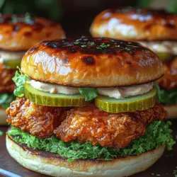 Welcome to the spicy and delectable realm of Nashville Hot Chicken Sandwiches, a dish that has transcended the borders of its Southern roots to capture the hearts (and taste buds) of food enthusiasts across the nation. This iconic Southern dish is renowned for its bold flavors, crispy texture, and the unique heat that sets it apart from other fried chicken offerings. If you’re craving a meal that embodies comfort and excitement, look no further than this homemade version of Nashville Hot Chicken Sandwiches.