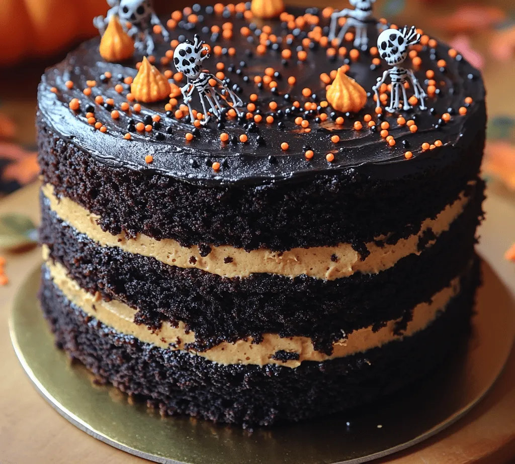 As the leaves change color and the air turns crisp, October brings with it a sense of excitement and anticipation for Halloween. This festive season is not just about costumes and trick-or-treating; it’s also a wonderful opportunity to unleash your creativity in the kitchen. One dessert that perfectly encapsulates the spirit of Halloween is the Spooktacular Black Velvet Halloween Cake. This cake is not only visually striking, boasting a deep, rich black hue, but it also delights the taste buds with its moist, decadent texture and luscious flavors.
