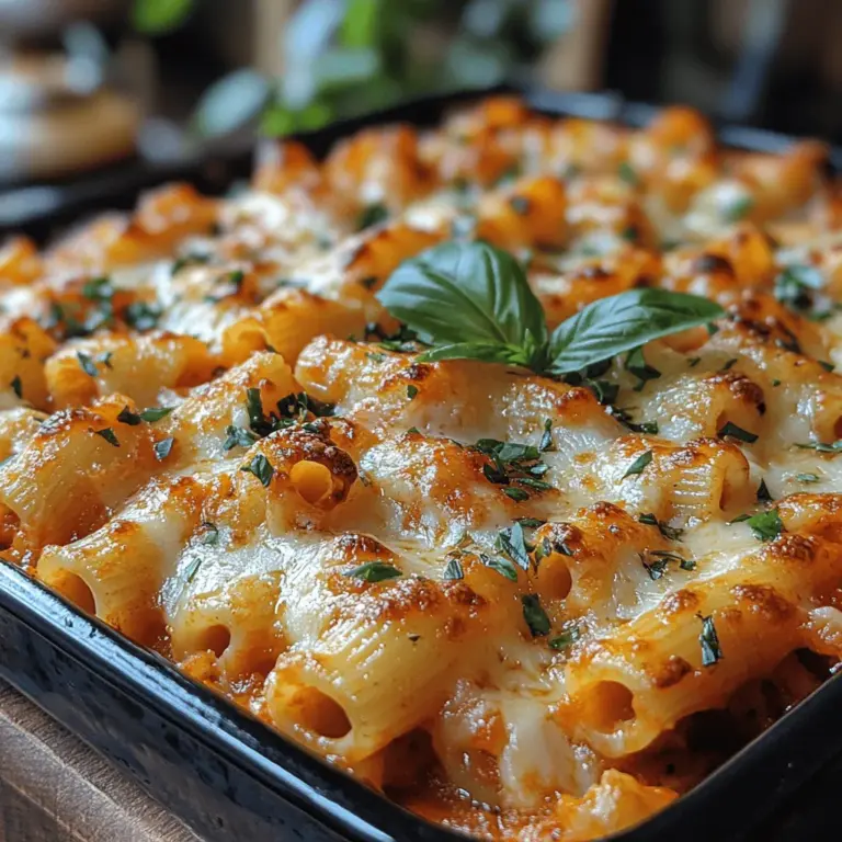 When it comes to comfort food that warms the heart and satisfies the soul, few dishes can rival Cheesy Baked Ziti. This Italian-American classic has found its way into homes across the nation, becoming a staple at family gatherings, potlucks, and cozy weeknight dinners. Its delightful layers of pasta, rich marinara sauce, and a medley of cheeses make it a crowd-pleaser that appeals to both children and adults alike.