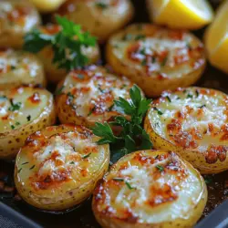 Roasted potatoes have long been a beloved staple on dining tables across the globe, and for good reason. Their crispy exterior and fluffy interior make them a versatile side dish that pairs beautifully with a wide range of main courses. Whether served alongside a juicy roast chicken, a flavorful steak, or a hearty vegetarian dish, roasted potatoes add that perfect touch of comfort and satisfaction to any meal. Among the myriad of ways to prepare these golden gems, Garlic Parmesan Roasted Potatoes stand out as a crowd favorite, thanks to their irresistible flavor profile and simple preparation.