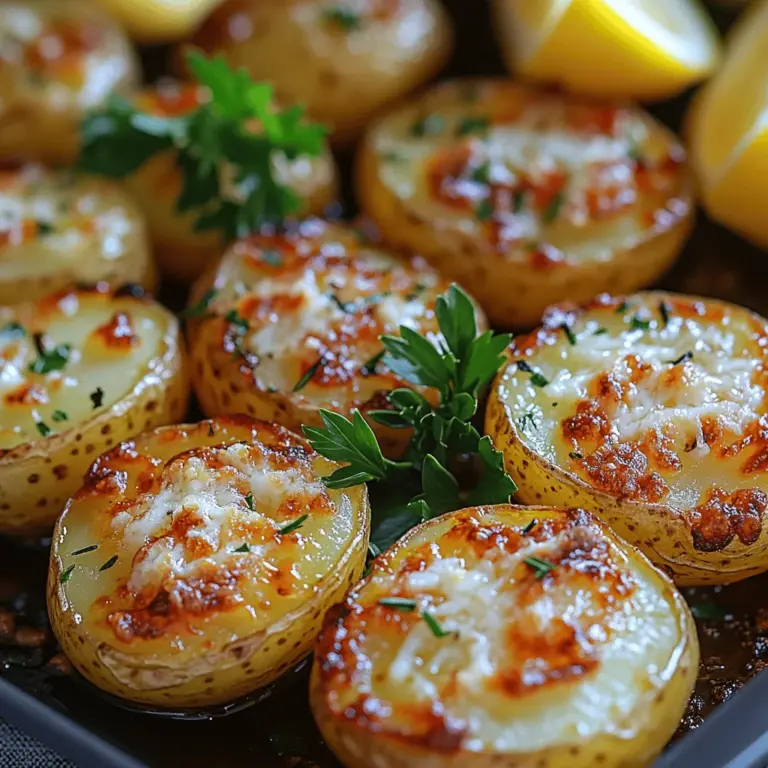 Roasted potatoes have long been a beloved staple on dining tables across the globe, and for good reason. Their crispy exterior and fluffy interior make them a versatile side dish that pairs beautifully with a wide range of main courses. Whether served alongside a juicy roast chicken, a flavorful steak, or a hearty vegetarian dish, roasted potatoes add that perfect touch of comfort and satisfaction to any meal. Among the myriad of ways to prepare these golden gems, Garlic Parmesan Roasted Potatoes stand out as a crowd favorite, thanks to their irresistible flavor profile and simple preparation.