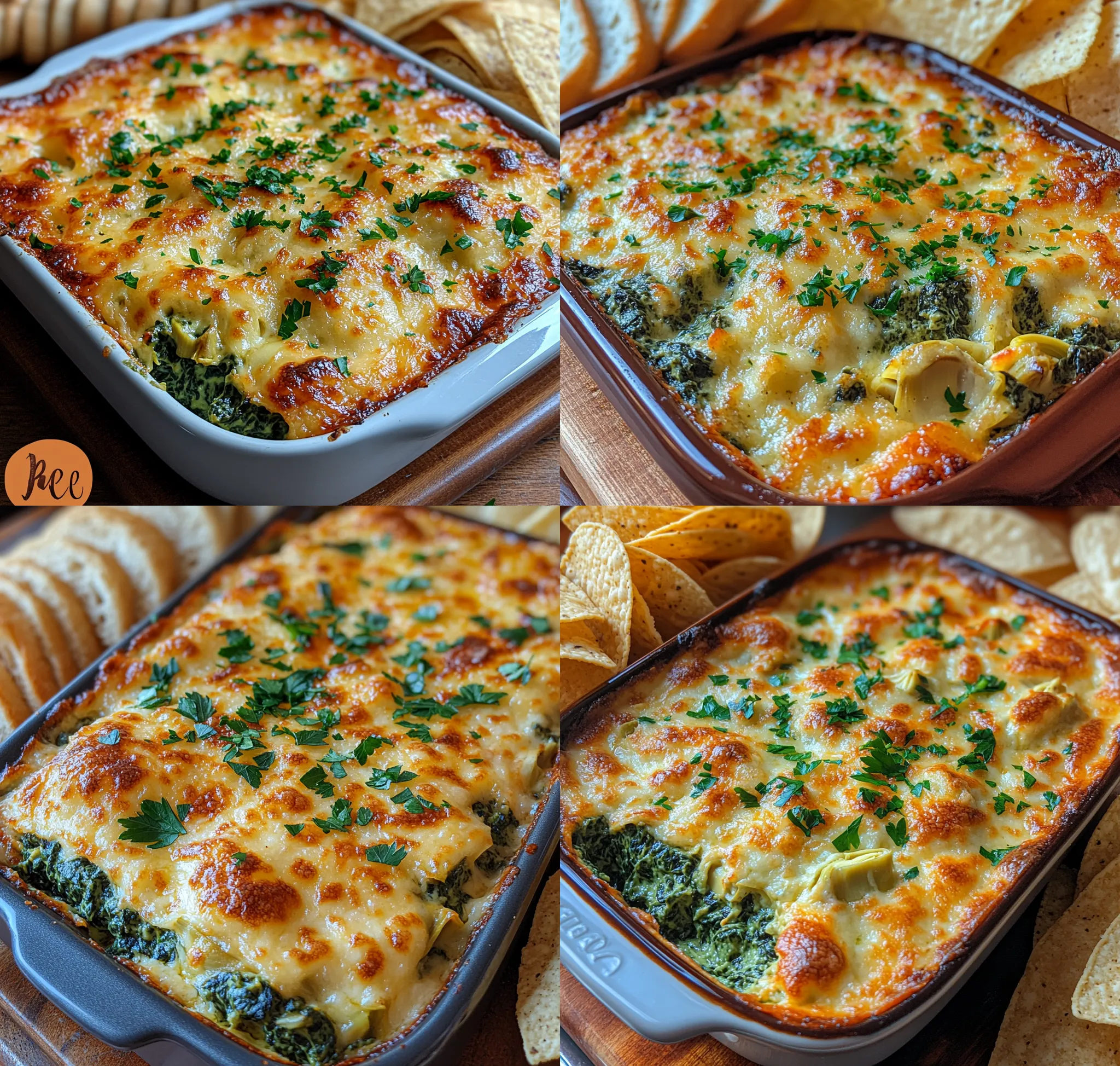 Spinach and artichoke dip has become a beloved staple at gatherings, parties, and casual get-togethers, thanks to its creamy, cheesy goodness that delights the palate. This dip has a unique ability to bring people together, offering a warm and inviting option that pairs perfectly with an array of dippers—from crunchy tortilla chips to fresh vegetable sticks. Its rich flavors and comforting texture make it a crowd-pleaser, ensuring that it often disappears quickly from the serving bowl.