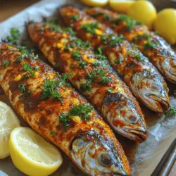 If you're looking for a dish that bursts with flavor while being incredibly easy to prepare, look no further than Spicy and Smoky Paprika Roasted Mackerel. This delightful recipe combines the rich, savory taste of mackerel with the warm, aromatic qualities of paprika, creating a meal that is both satisfying and healthy. As more people become aware of the benefits of incorporating seafood into their diets, mackerel has gained popularity as a sustainable choice that offers rich flavors alongside numerous health benefits.