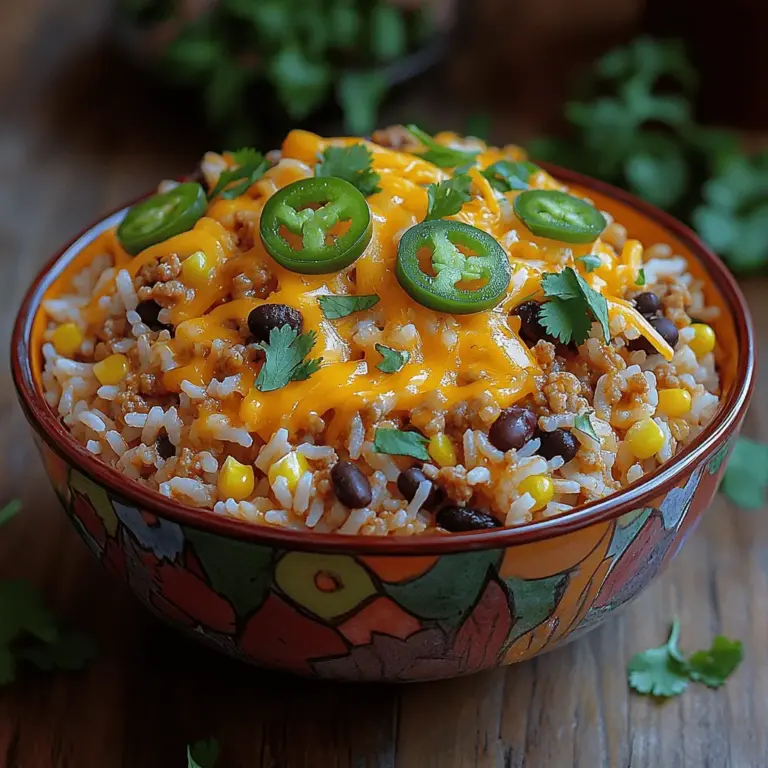 To create the perfect Cheesy Taco Rice Delight, it's essential to understand the role of each ingredient in the dish. Here, we'll delve into the foundational components that make this recipe not only delicious but also nutritious.