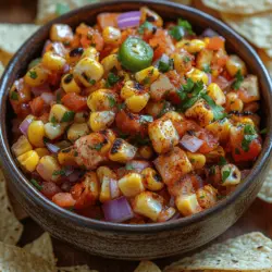 Salsa is a beloved component of many cuisines, particularly in Latin American and Southwestern dishes. Its versatility makes it a staple for parties, barbecues, and family gatherings, often served alongside tortilla chips, tacos, or grilled meats. Traditional salsa recipes often feature tomatoes, onions, and a blend of spices, but one standout variation has been capturing the taste buds of food lovers everywhere: fire-roasted corn salsa.