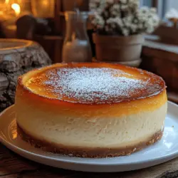 Japanese cheesecake has garnered international attention for its unique texture and delightful flavor. Unlike traditional cheesecakes that tend to be dense and rich, Japanese cheesecake is celebrated for its light, airy fluffiness that melts in your mouth. It's not just a dessert; it's an experience that combines the richness of cream cheese with a feather-light texture, making it a favorite among dessert lovers everywhere. This cheesecake is perfect for those who appreciate a sweet treat that doesn’t overwhelm the palate, allowing for a perfect balance of flavors.
