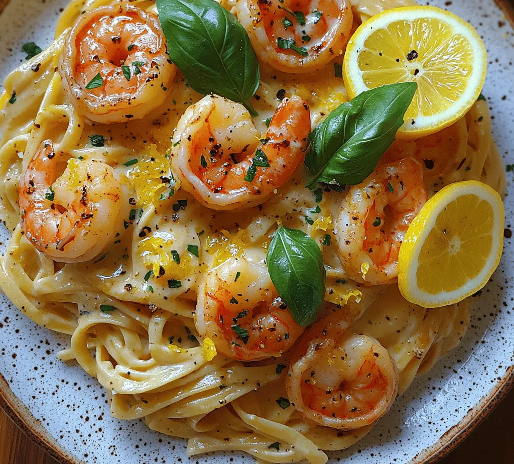 What sets Zesty Lemon Basil Shrimp Pasta apart is its harmonious blend of fresh ingredients that come together to create a symphony of flavors. The brightness of lemon juice and zest complements the sweet, tender shrimp, while the aromatic basil adds a touch of Italian flair. The creamy sauce brings everything together, creating a decadent yet refreshing dish that feels indulgent without being overly heavy.