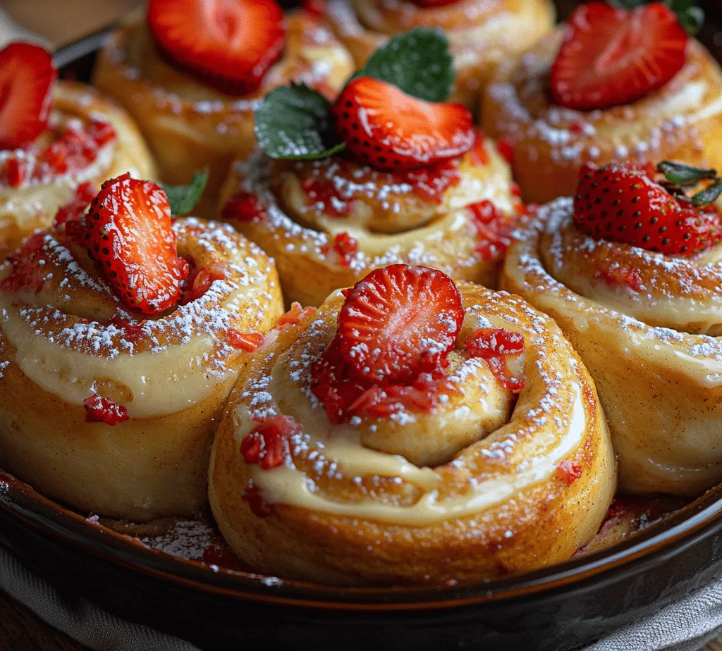 Creating the perfect Strawberry Cheesecake Cinnabon Rolls involves a thoughtful selection of ingredients that not only contribute to the overall flavor but also ensure the right texture and consistency. Let’s break down these essential components.