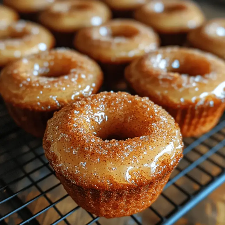 As the leaves begin to change and the air turns crisp, the aroma of warm spices and baked goods fills our kitchens, signaling the arrival of fall. Among the most beloved seasonal treats are apple cider donuts, which evoke fond memories of orchards, hayrides, and cozy gatherings. These delectable donuts, often coated in cinnamon sugar, embody the essence of autumn with their sweet and spicy flavors. However, for those who crave the taste of traditional apple cider donuts but prefer a more convenient and versatile option, Spiced Apple Cider Donut Muffins are the perfect solution.