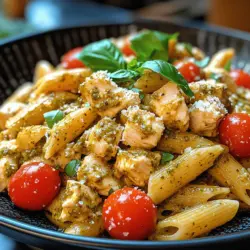 What makes Quick and Creamy Chicken Pesto Pasta stand out among countless other recipes? Here are some compelling reasons: