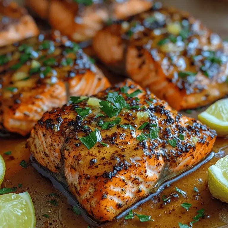 Imagine a dish that encapsulates the vibrant essence of Cajun cuisine—a symphony of spices, a touch of sweetness, and the rich, buttery goodness of fresh salmon. Blackened Cajun Butter Salmon with Zesty Citrus Glaze is not just a meal; it's an experience that tantalizes the taste buds and delights the senses. This dish is a favorite among seafood lovers and a perfect introduction for those who may be hesitant to cook fish at home.