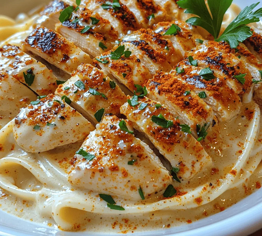 Cajun Chicken Alfredo Delight is a delectable dish that embodies a vibrant fusion of classic Italian and robust Cajun cuisine. Imagine the creamy richness of traditional Alfredo sauce harmoniously blending with the bold, spicy notes of Cajun seasoning, creating a culinary experience that tantalizes the taste buds. This dish is not only a feast for the palate but also a visual delight, showcasing a medley of colors and textures that make it perfect for both casual family dinners and special occasions.