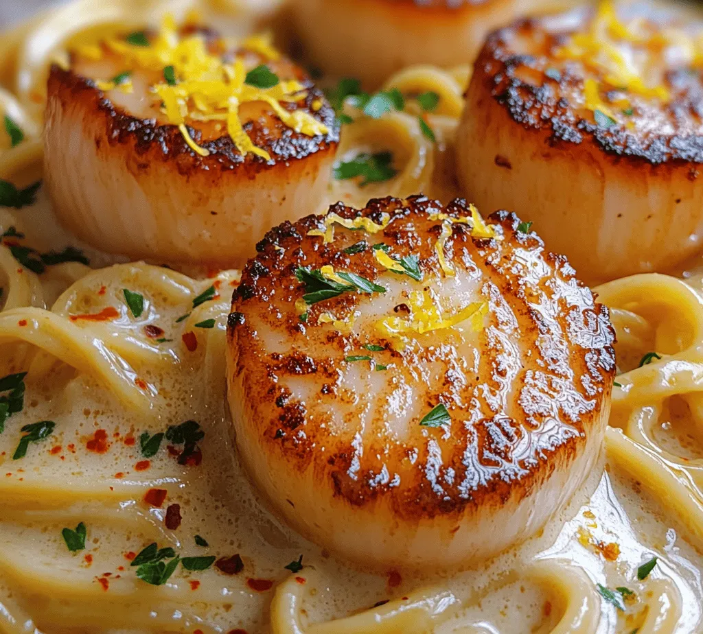 Lemon Butter Scallop Pasta is a dish that perfectly encapsulates the essence of coastal cuisine, offering a delightful combination of fresh flavors, luxurious ingredients, and an ease of preparation that makes it a favorite among home cooks and gourmet chefs alike. The marriage of tender sea scallops with a rich, buttery sauce, accented by bright notes of lemon and garlic, creates a symphony of taste that tantalizes the palate. Whether you're looking to impress guests at a dinner party or simply indulge in a comforting weeknight meal, this pasta dish is versatile enough to suit any occasion.