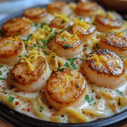 Lemon Butter Scallop Pasta is a dish that perfectly encapsulates the essence of coastal cuisine, offering a delightful combination of fresh flavors, luxurious ingredients, and an ease of preparation that makes it a favorite among home cooks and gourmet chefs alike. The marriage of tender sea scallops with a rich, buttery sauce, accented by bright notes of lemon and garlic, creates a symphony of taste that tantalizes the palate. Whether you're looking to impress guests at a dinner party or simply indulge in a comforting weeknight meal, this pasta dish is versatile enough to suit any occasion.