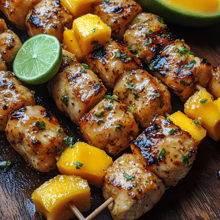 As summer approaches and the days grow longer, the call for vibrant flavors and outdoor cooking becomes irresistible. Enter Spicy Mango Habanero Chicken Skewers – a dish that beautifully marries the sweetness of ripe mango with the fiery kick of habanero peppers. These skewers are not just a culinary delight; they represent a celebration of summer, perfect for backyard barbecues, family gatherings, or even a cozy dinner at home.