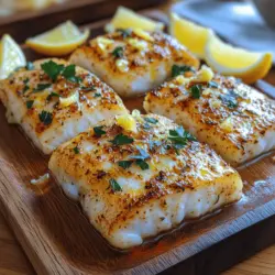 To create a dish that truly shines, it’s essential to understand the role of each ingredient. The Zesty Lemon Garlic Baked Cod relies on a harmonious blend of fresh and pantry staples that elevate the cod's natural flavors.