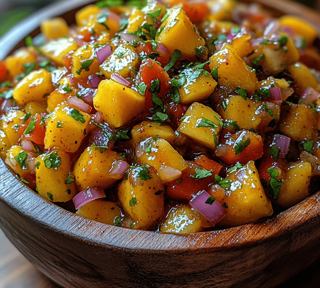 Salsa is more than just a condiment; it’s a celebration of flavors that can elevate any dish, from grilled meats to tortilla chips. Among the myriad of salsa varieties, Sweet & Spicy Mango Salsa stands out as a vibrant, refreshing option that perfectly encapsulates the essence of summer. Its unique combination of sweetness from ripe mangos and a subtle kick from jalapeño makes it a versatile choice for gatherings, barbecues, and even healthy snacking. Whether you’re hosting friends for a backyard party or simply looking to add a burst of flavor to your meals, this mango salsa is sure to impress.