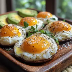 Poached eggs are defined by their gentle cooking method, where eggs are cracked into simmering water and cooked without their shells. The result is a soft, delicate egg with a tender white and a yolk that remains bright and runny. This cooking technique allows the egg to maintain its shape while achieving a perfect consistency, making poached eggs a popular choice in various cuisines around the globe.