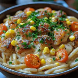 If you're on the hunt for a dish that brings both comfort and a burst of flavor to your dinner table, look no further than Creamy Cowboy Butter Chicken Linguine. This delightful dish combines tender chicken thighs with a rich, creamy sauce that clings beautifully to perfectly cooked linguine. The addition of fresh vegetables adds a pop of color and nutrients, making it not only delicious but also visually appealing.