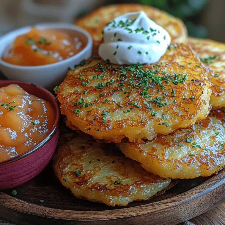 If you’re searching for a dish that embodies warmth, comfort, and a rich cultural heritage, look no further than Kartoffelpuffer, or German potato pancakes. This beloved traditional dish, made primarily from grated potatoes, has been a staple in German kitchens for generations. Kartoffelpuffer is not just food; it’s a nostalgic reminder of family gatherings, local festivals, and winter markets where the air is filled with the enticing aroma of sizzling potatoes.