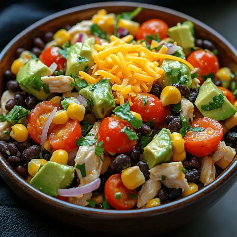In today's fast-paced world, the demand for quick and healthy meals has never been greater. Busy lifestyles often leave little time for meal prep, yet maintaining a nutritious diet is essential for overall well-being. Enter the Quick Southwest Chicken Salad—a vibrant, flavor-packed option that not only satisfies your taste buds but also delivers a wealth of health benefits. This salad is perfect for those seeking a quick lunch, dinner, or a refreshing side dish for gatherings.